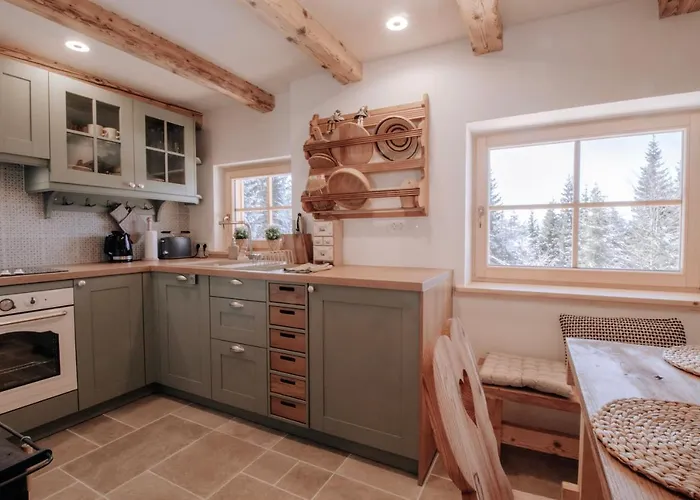 Lovely In A Mountain Wilderness Of The National Park Chalet *